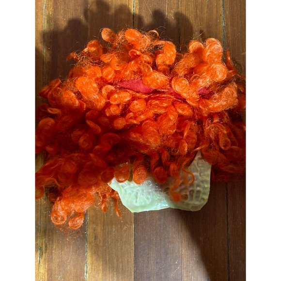 Vintage Fun World Green Scary Monster Halloween  Rubber Mask 9204 - Picture 3 of 5